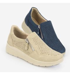 Lydia-Punched Detail Shoe