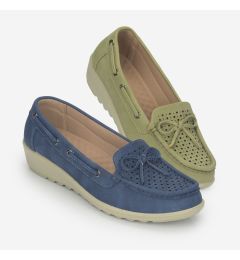 Eliza - Wide Fit Soft Loafer