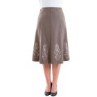 Ladies' Lined Skirt with Embroidery