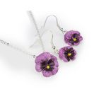 Pansy Necklace
