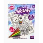 Colour your own Owl Jigsaw 500pcs