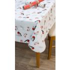 Wipeclean Tablecloth 132x178cm Robin