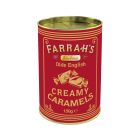 Farrah's Olde English Creamy Caramels Drum 150g