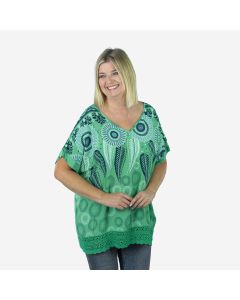Ladies Crochet Back Top
