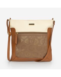Circle Punch Detail Crossbody