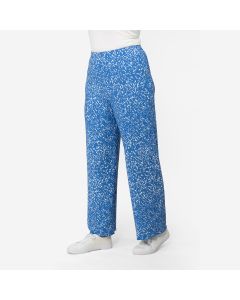 Ditsy Print Crinkle Trousers