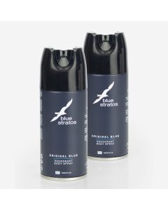 Blue Stratos 150ml Body Spray PK2