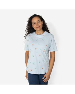 Embroidered Cotton T-Shirt