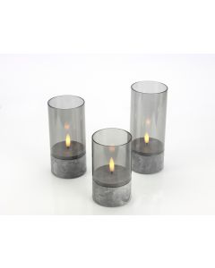 Set of 3 LED Candles