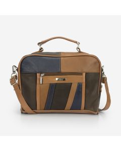 Leather Patchwork Hand Bag