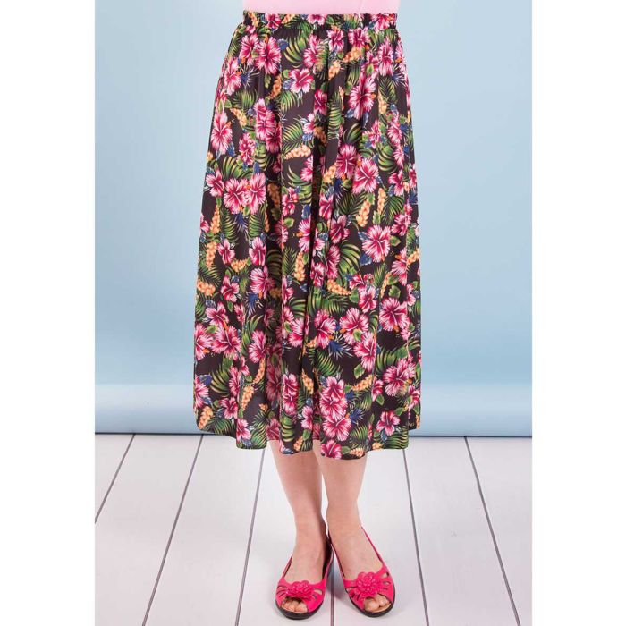 Vibrant Floral Skirt | Fashion Friendly