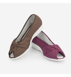 Dotty Peep Toe Shoe
