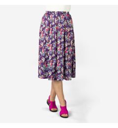 Multi Coloured Plum Skirt