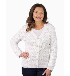 Crochet Effect Summer Cardigan