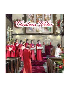 Christmas Cards - Choir Scene 12PK