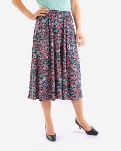 Multi Floral Skirt