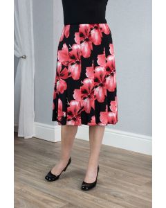 Floral Panelled Skirt