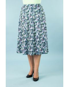 Multi Coloured Floral Skirt