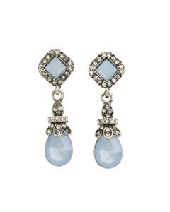 Glass & Crystal Clip on Earrings