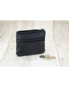 Patchwork Leather Coin Purse