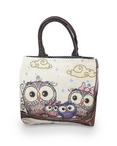 Large Owl Tote Bag