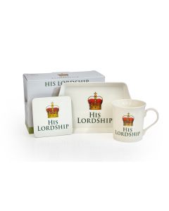Lordship Mug, Coaster & Tray