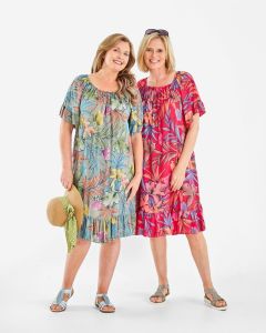 Gypsy Dress with Frilled Hem