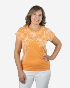 Ladies Textured T-shirt