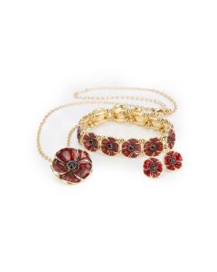 Poppy Clip-on Earrings 