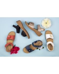 Emily-Ladies Touch Fastening Sandal