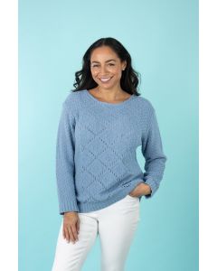 Jumper with Diamond Detail