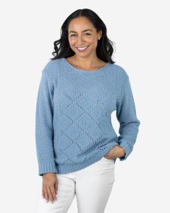 Jumper with Diamond Detail