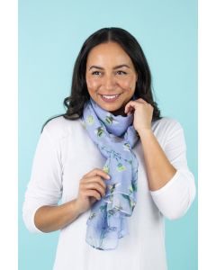 Meadow Chiffon Style Scarf