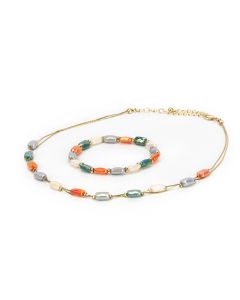 Beaded Layered Necklace