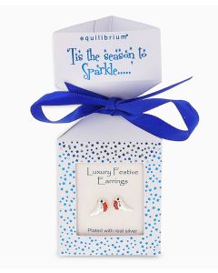 Robin Earrings in Christmas Gift Box 