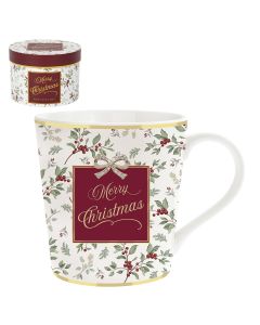 Merry Christmas Mug in Round Box