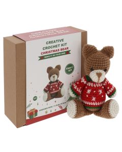 Creative Crochet Kit - Xmas Bear