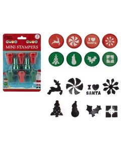 Christmas Mini Stampers Pk8