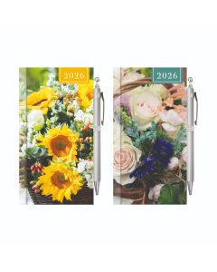Diary & Pen 2026 - Floral