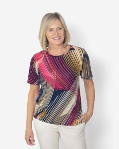Abstract Print Top