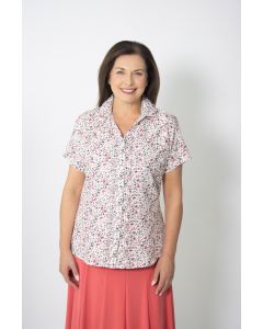 Soft Printed Blouse Floral