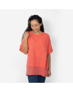 Flower Embellished Top