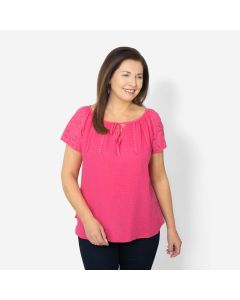 Tie Front Detail Gypsy Top