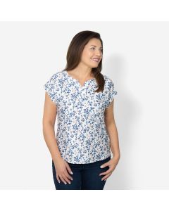 Lightweight Animal Print Top