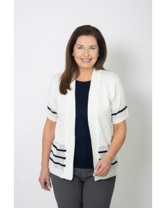 Short Sleeve Mock Twin Set