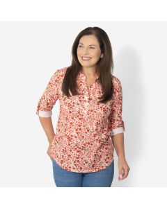 3/4 Sleeve Jersey Top