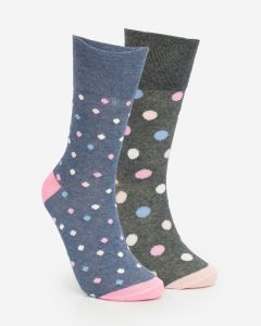 Ladies Non-Elasticated Socks-9 Pairs