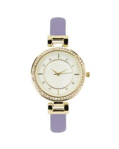 Lilac Strap Watch