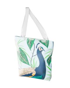 Peacock Tote Shopping Bag