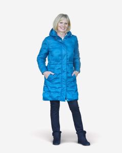 Ladies Padded Longline Parka